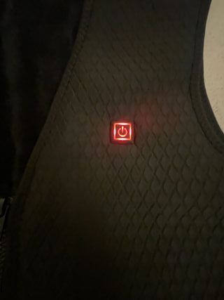 Chaleco térmico calefactable negro