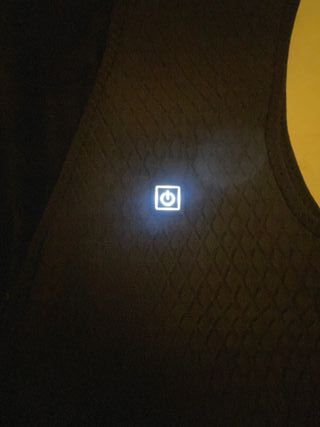 Chaleco térmico calefactable negro