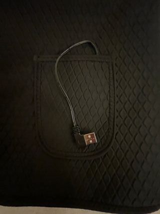 Chaleco térmico calefactable negro