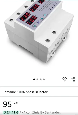 Selector de fase TOMZN TOVPD3-100VAYA