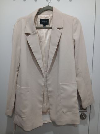 Chaqueta Cortefiel Beige Talla Única