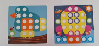 Juego Mosaico infantil de botones