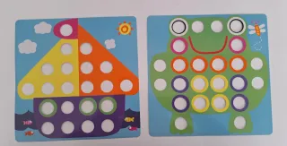 Juego Mosaico infantil de botones