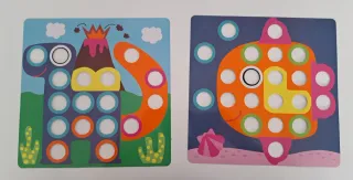 Juego Mosaico infantil de botones