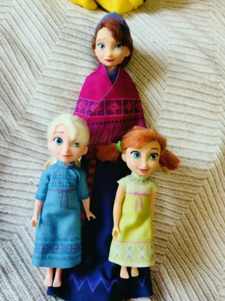 Muñecas Frozen Reina Elsa Anna disney princesa ken