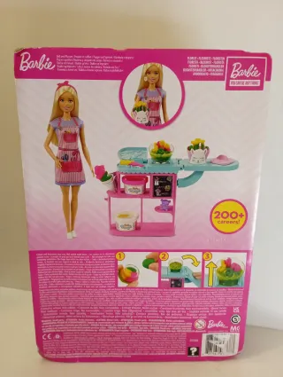 Barbie Floristería con Masa
