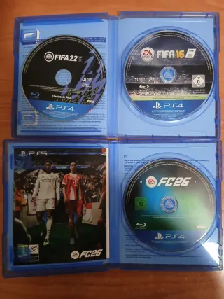 FIFA 22, FIFA 26 e FIFA 16 PS4