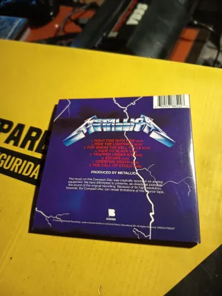 CD Metallica - Ride the Lightning