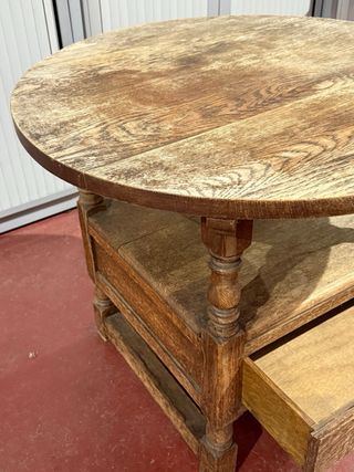 MESA DE CENTRO O AUXILIAR 70 diámetro x  60 alto