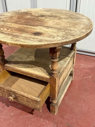 MESA DE CENTRO O AUXILIAR 70 diámetro x  60 alto