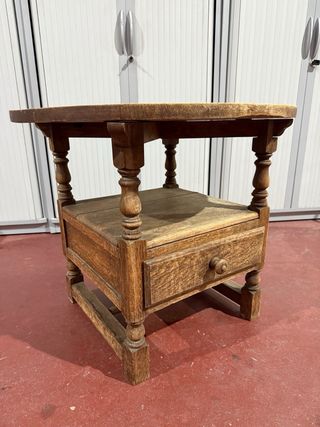 MESA DE CENTRO O AUXILIAR 70 diámetro x  60 alto