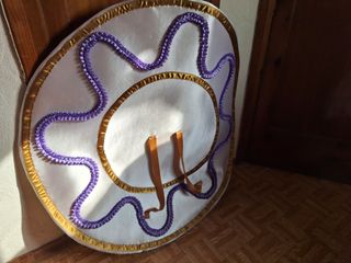 Vestido Tutú Ballet Dorado y Morado