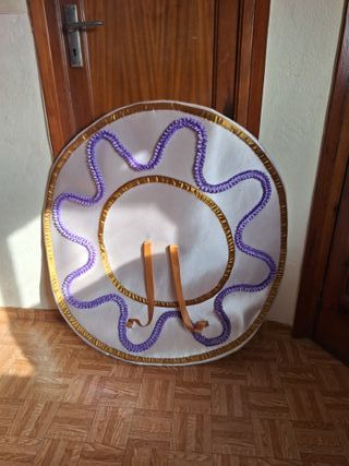 Vestido Tutú Ballet Dorado y Morado