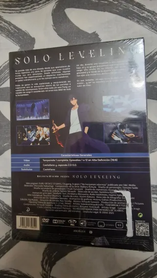 Solo Leveling Temporada 1 Completa DVD
