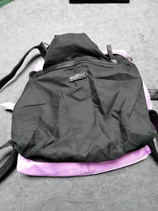 Mochila Misako Lila y Negra