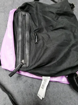 Mochila Misako Lila y Negra
