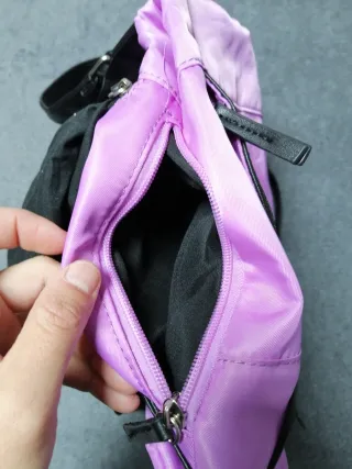 Mochila Misako Lila y Negra