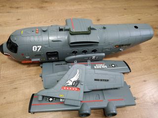 Avión militar Hercules 80 cm