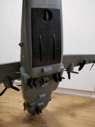 Avión militar Hercules 80 cm