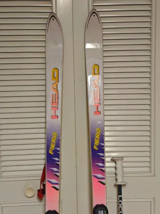 Esquís Vintage Head Fiero - Decoración Retro Años