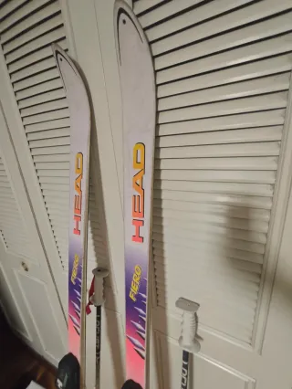 Esquís Vintage Head Fiero - Decoración Retro Años