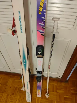 Esquís Vintage Head Fiero - Decoración Retro Años