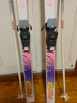 Esquís Vintage Head Fiero - Decoración Retro Años