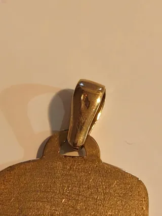 Medalla Oro 18k sin grabar.