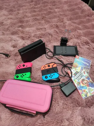 Nintendo Switch + Juegos + Accesorios