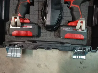 Taladro y atornillador Einhell con baterías