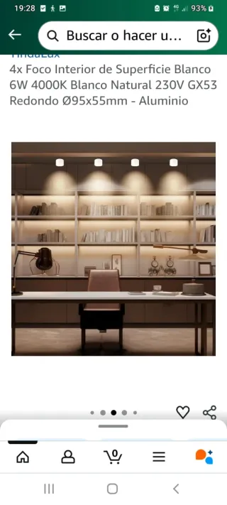 3 Focos LED Techo AC 220V 15W Blancos. NUEVOS!!