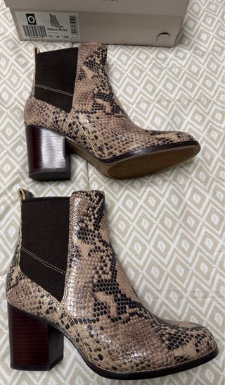 Botines Clarks Mujer Talla 39 Serpiente