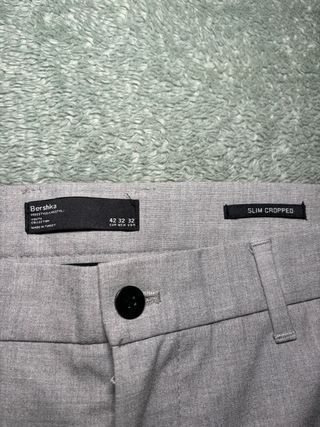 Pantalones Slim Cropped