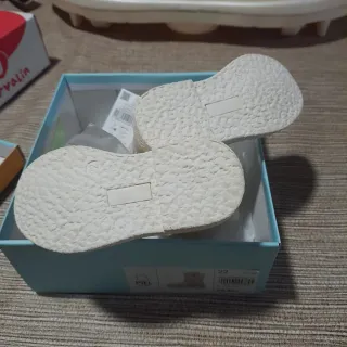 Botas niña Bache piel blancas talla 22