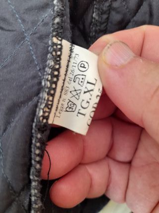 Giacca trapuntata nera donna