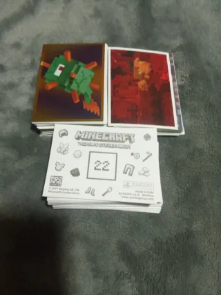 150 Cromos Minecraft 2021 ref 211