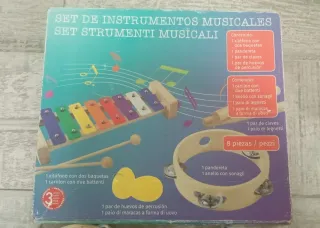 Juego Instrumentos Musicales Infantiles