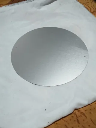 Placa Metálica Bajo Guitarra 20cm