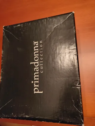 Botines piel vuelta beige/marrón