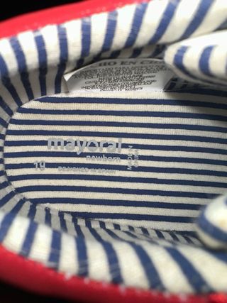 Zapatos de bebé náuticos