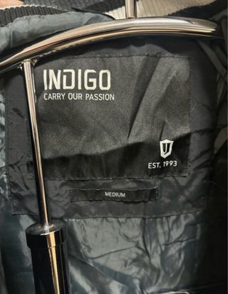 Cazadora Índigo Negra