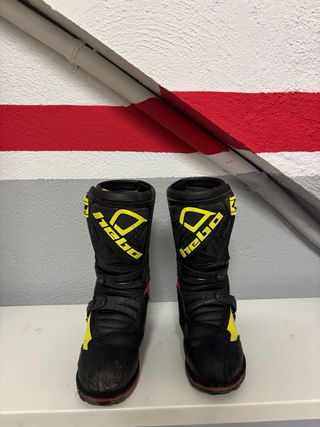 Botas de trial moto hebo technical 2.0 talla 38
