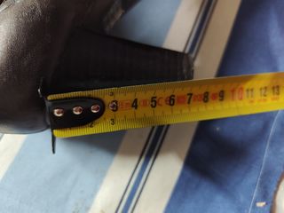 Botas altas de tacón marrones