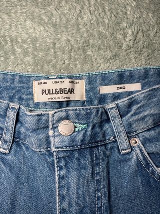 Pantalones vaqueros Pull&Bear azules