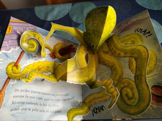 El tesoro de la Isla del pirata Calavera pop ups