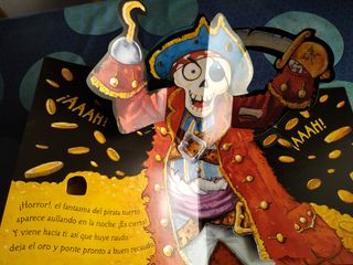 El tesoro de la Isla del pirata Calavera pop ups