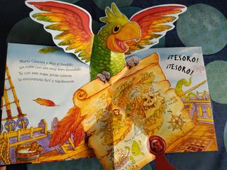 El tesoro de la Isla del pirata Calavera pop ups