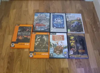 Pack 7 Juegos PC: Battlefield, Sims, Warcraft
