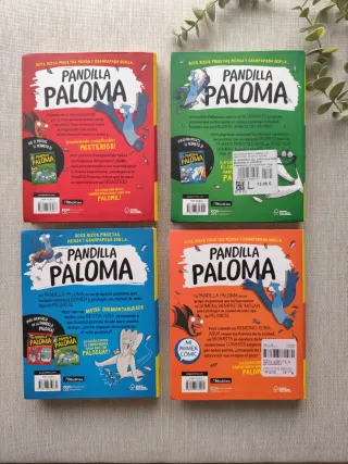 Pandilla Paloma Lote de libros