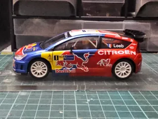 Coche Slot Ninco Citroën C4 RedBull Loeb